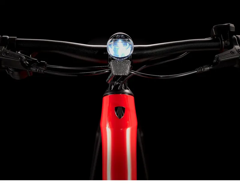 Trek Fx+ 2 Electric Hybrid Bike in Viper Red-4
